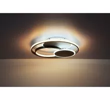 Plafoniera LED Globo Lighting Jack, 45W, alb,negru,opal
