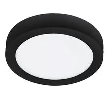 Plafoniera LED Eglo Fueva-Z, 16.5W, alb, negru, telecomanda, Smart control App