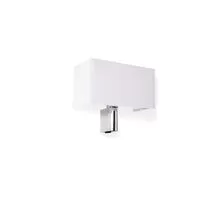 Aplica AZzardo Amadeo, 1xE27, alb-crom