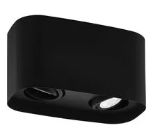 Plafoniera Eglo Caminales-Z, 2xGU10, negru, dimabil, telecomanda, Smart control App