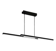 Pendul LED Eglo Fraioli-Z, 34W, alb, negru, dimabil, telecomanda, Smart control App