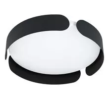 Plafoniera LED Eglo Valcasotto, 24W, alb, negru
