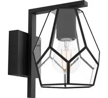 Aplica Eglo Mardyke, 1xE27, negru