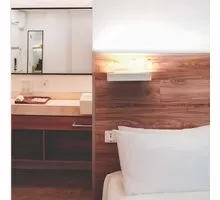 Aplica LED Mantra Hanok, 950lm, 14W, alb