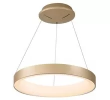 Pendul LED Mantra Niseko, 30W, auriu, dimabil, telecomanda