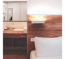 Aplica LED Mantra Hanok, 1000lm, 14W, alb