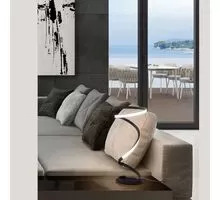 Veioza LED Mantra Helix, 20W, negru