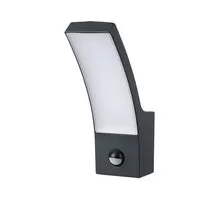 Aplica pentru exterior LED Rabalux Palanga, 12W, alb-antracit, senzor