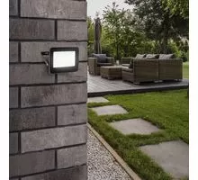 Aplica pentru exterior LED Rabalux Flood, 50W, negru, transparent