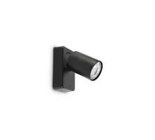 Aplica Ideal Lux Rudy, 1xGU10, negru