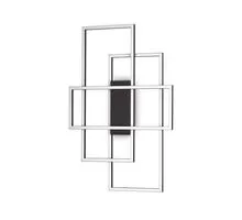 Aplica LED Ideal Lux Frame, 31W, negru