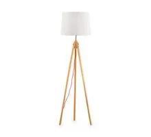 Lampadar Ideal Lux York, 1xE27, lemn natur