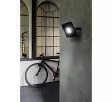 Aplica LED Eglo Faedo 3, 53W, negru-transparent