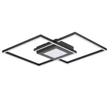 Plafoniera LED Rabalux Casimir, 40W, alb-negru mat