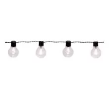 Lampa decorativa LED Eglo Partaj, negru-transparent