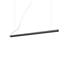 Pendul LED Ideal Lux V-Line, 25W, negru