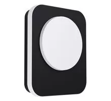 Aplica LED Eglo Madriz, 7.2W, alb-negru