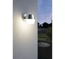 Aplica LED Eglo Oncala, 12W, alb satinat-nichel