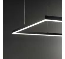 Pendul LED Ideal Lux Oracle Slim, 51W, negru