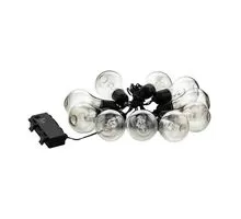 Lampa decorativa LED Eglo Libisa, negru-transparent