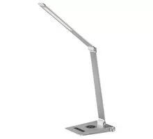 Lampa de birou LED Rabalux Nilfgard, 13W, alb-argintiu, dimabil, touch