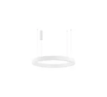 Pendul LED Nova Luce Morbido, 80W, alb nisipiu, telecomanda, Smart control App