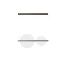 Pendul LED Nova Luce Noah, 42W, cafeniu