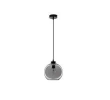 Pendul Nova Luce Palmer, 1xE27, negru-sampanie