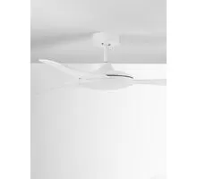 Plafoniera cu ventilator Nova Luce Blaire, 38W, alb, telecomanda