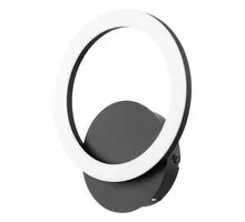 Aplica LED Eglo Parrapos-Z, 12W, alb-negru, telecomanda-Smart control App