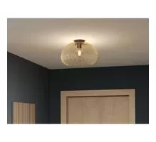 Plafoniera Eglo Venezuela, 1xE27, auriu-negru