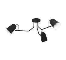 Plafoniera Eglo Loreto, 3xE27, alb-negru