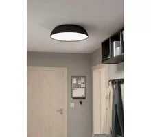 Plafoniera LED Eglo Tollos-Z, 33W, alb-negru, telecomanda-Smart control App