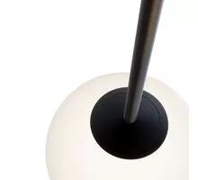 Pendul Maytoni Basic form, D20, 1xE14, alb-negru