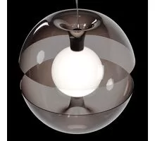 Pendul LED Maytoni Rebel, 6W, alb-crom-transparent