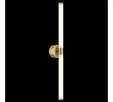 Aplica LED Maytoni Axis, 16W, 3000K, auriu, alb