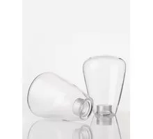 Abajur pentru proiector LED structura magnetica Nova Luce Lan, sticla transparenta