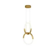 Pendul LED Maytoni Node, 18W, auriu