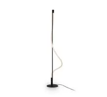 Lampadar LED Maytoni Tau, 13W, negru-transparent