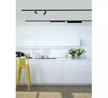 Corp de iluminat LED sina Nova Luce Rieti, 22W, 4000K, reglabil, negru nisipiu, IP20