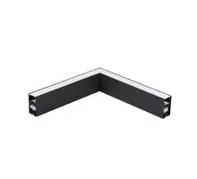 Element colt LED Nova Luce Dido, 4000K, 20W, negru nisipiu, IP20