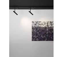 Proiector cu LED sina Nova Luce Wang, 12W, negru nisipiu, IP20
