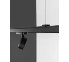 Proiector cu LED sina Nova Luce Roler, 20W, negru nisipiu, rotund, IP20