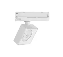Proiector cu LED sina Nova Luce Roler, 20W, alb nisipiu, patrat, IP20
