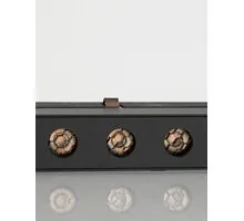 Corp iluminat LED Nova Luce sina magnetica Planet, 13W, 3000K, 350 lumeni, L500 mm, negru
