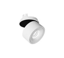 Spot mobil LED Nova Luce Universal, 13W, 3000K, D100 mm, alb, incastrat