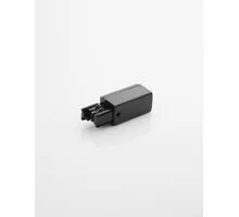 Element de alimentare liniar sina 4 fire Nova Luce Track Accessories, negru
