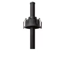 Spot mobil LED Nova Luce Zetan, 5W, 3000K, negru, semi-incastrat