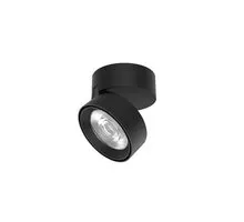 Spot mobil LED Nova Luce Cotto, 20W, 3000K, D95 mm, negru