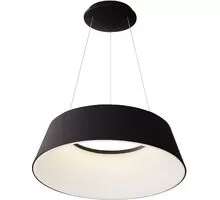 Pendul LED AZzardo Emma, 60W, negru nisipiu, dimabil, telecomanda